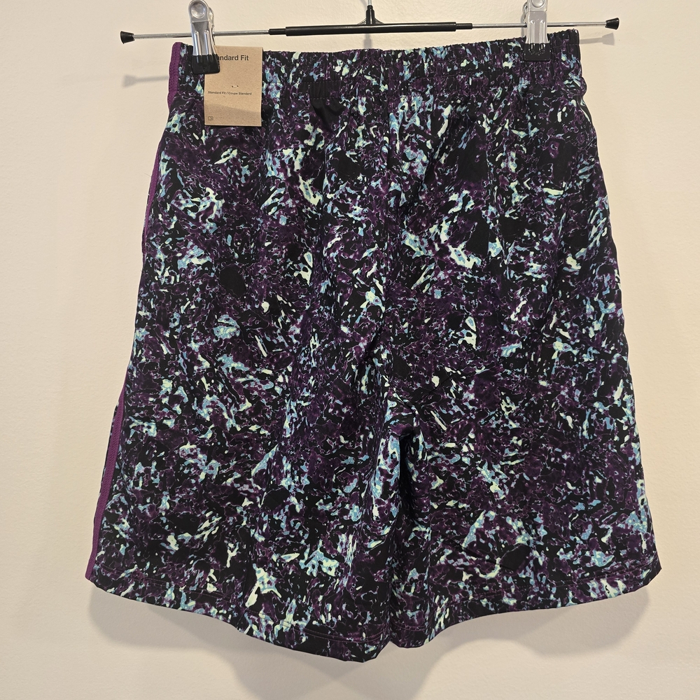 Nike Kid's Athletic Shorts - Purple and Blue Pattern Size Xl Nwt - Picture 4 of 7